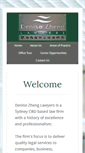 Mobile Screenshot of dzlaw.com.au